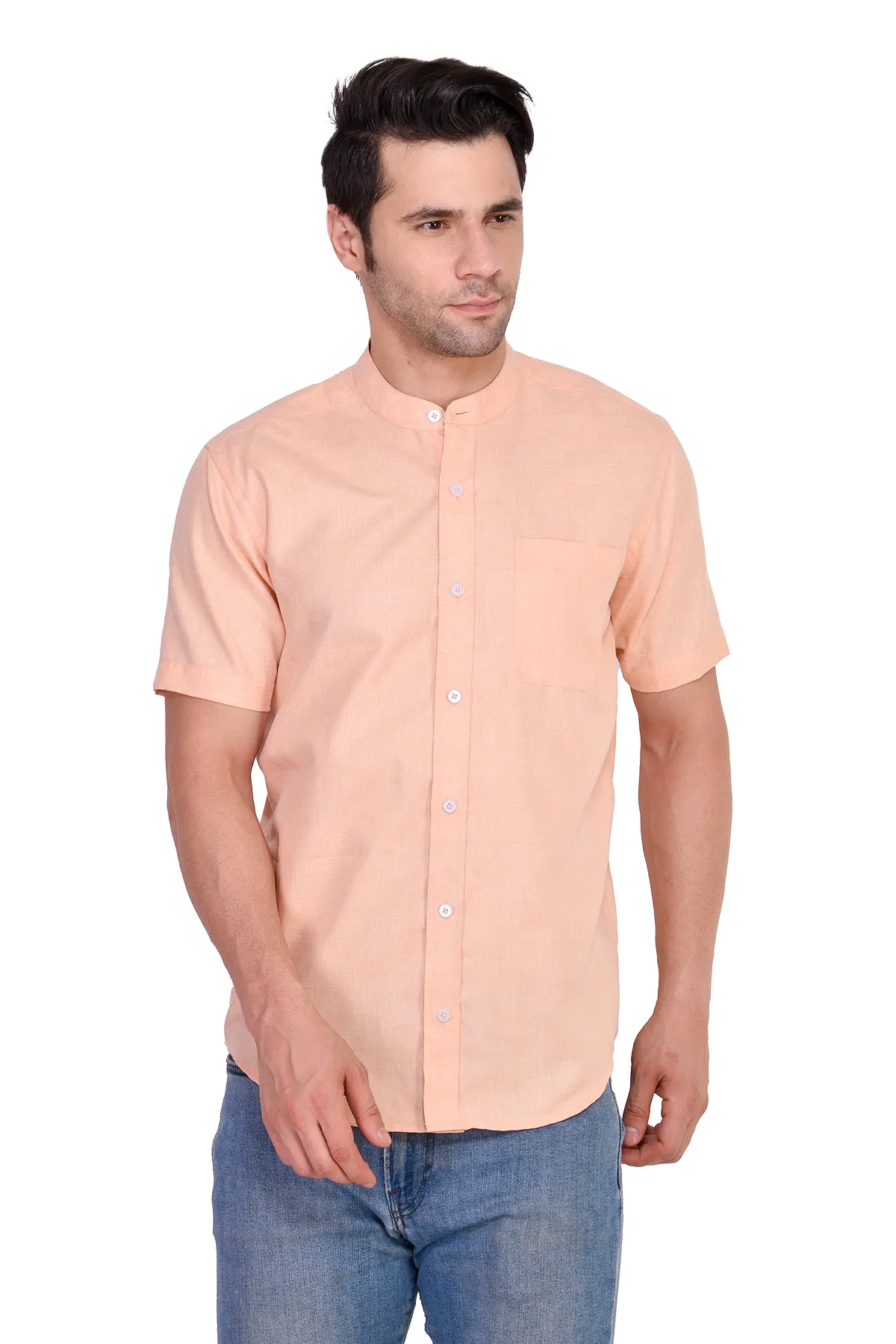 India's Sustainable and Breathable Khadi Male Casual Shirt Reasonably Priced for Special Occasions