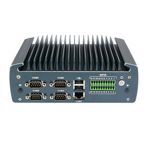 คอมพิวเตอร์12th ระบบอัตโนมัติแบบไม่ใช้พัดลมแบบฝังตัว M.2 J6412 SSD 3 x I226-V 2.5G LAN อุตสาหกรรม6 x COM GPIO Industrial PC - Product Image 4