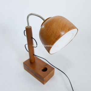Modern Simple Multifunctional <strong>Wooden</strong> Table <strong>Lamp</strong> Custom Packed Wholesale LED Light Source Electric Standing Desk <strong>Lamps</strong> with Bulbs - Product Image 5
