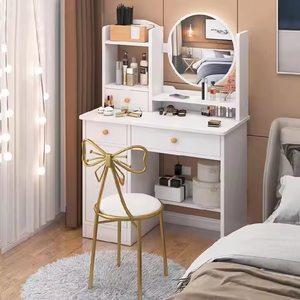 Unique Compact and Stylish Design Dressing Table Mirror with Factory <strong>Inspired</strong> Accents Customizable - Product Image 4