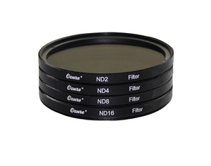 Ozure Screw-in Type Glass Camera <strong>Filters</strong> Kit Set Four (ND2 ND4 ND8 ND16) <strong>72mm</strong> Neutral Density <strong>Filters</strong> for Enhanced Photography - Product Image 2