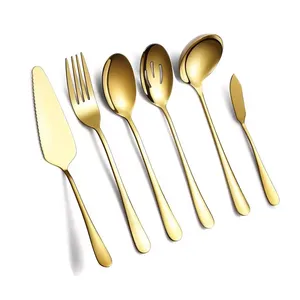 Hot <strong>Selling</strong> Luxury High End Spoon <strong>Flatware</strong> Sets 5 Pcs Stainless Steel Cutlery Set High Quality Cutlery Spoon and Fork Set