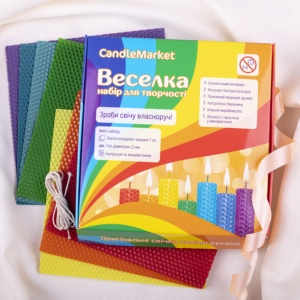 Bán buôn DIY sáp ong nến làm Kit cho trẻ em cầu vồng phạm vi màu sắc của 48 + Màu sắc sang trọng sáp ong Sheets Đồ chơi giáo dục - Product Image 1