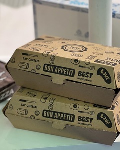 Toptan Pizza kutusu-özel Pizza teslimat kutusu en kaliteli en iyi fiyat türk fabrika - Product Image 6