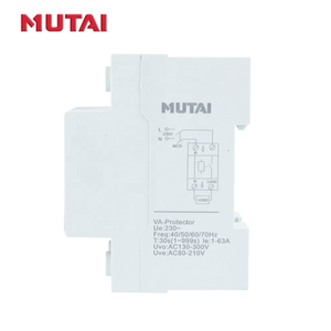 MUTAI 30A 40A 50A 63A 80A 100A 220V 230V Digital Adjustable Three Phase Over and Under <strong>Voltage</strong> Current Protector Device - Product Image 2