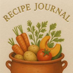 Laxon thu hoạch Nồi công thức Tạp Chí Rau minh họa in bìa cứng cho nấu ăn gia đình và lập kế hoạch bữa ăn theo mùa - Product Image 6