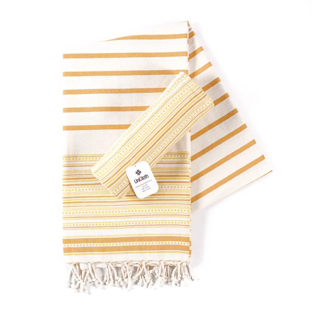 ผ้าขนหนู Fouta ที่ทำจากวัสดุเกรดสูงพิมพ์ลายสินค้ามาใหม่สำหรับขายโดยผู้ส่งออกอินเดีย