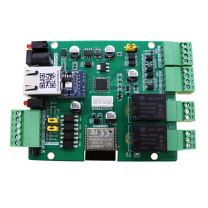 Ethernet 2CH Relay Controller with 2 Digit <strong>Input</strong> 2 Push Button and 2 Wiegand <strong>Output</strong> Working for Industry Computer - Product Image 3