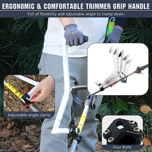 AromaNano <strong>String</strong> Trimmer <strong>Handle</strong> Ergonomic Trimmer Grip <strong>Handle</strong> for Weed Eater Trimmer <strong>Handle</strong> for Lawn Care and Landscaping - Product Image 4
