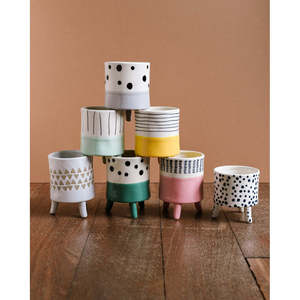 Jester Plant Pots with Feet Elegant <strong>Planter</strong> with Stand for Outdoor and Indoor Use - Product Image 1
