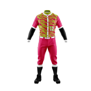 定制最新设计好材料棒球服透气面料和高品质材料面料棒球服 - Product Image 2