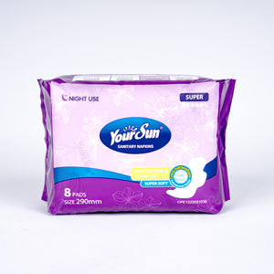 Органический Натуральный китайский 240 мм шепот анион гигиеническая салфетка пояс хлопок женственный логотип Pe пленка рулон гигиенические салфетки - Product Image 3