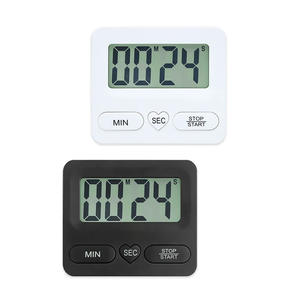 Versione coreana Timer di aspirazione magnetica semplice grande schermo digitale conto alla rovescia Timer cottura da cucina - Product Image 6