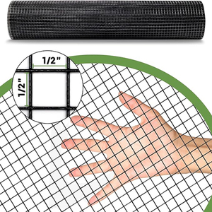 36&quot;*50' 1/2&quot;X 1/2&quot; PVC Coated Welded <strong>Wire</strong> Mesh for Garden Fence Rabbit Cage <strong>Net</strong> - Product Image 2