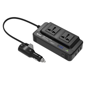 GCSOAR 200W DC to AC Mini Car Power Inverter with Cigarette Lighter Plug Type-C <strong>USB</strong> Charge - Product Image 1