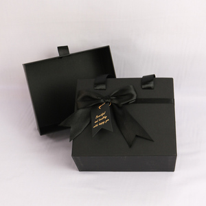 Bán Buôn Màu Đen Cứng Nhắc Hộp Quà Tặng Sang Trọng Việt Nam Tùy Chỉnh Bao Bì Giấy Có Thể Tái Chế Chất Liệu Biểu Tượng Tùy Chỉnh Cho Thương Hiệu Hiển Thị - Product Image 5