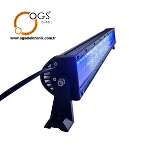Offroad acil araçlar için Led ışık barı yangın kamyon ışık çubuğu 3W Led ızgara çakarlı lamba düz Led ışık projektör - Product Image 4