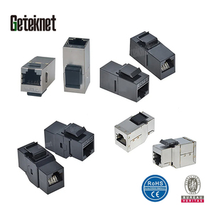 GETEKnet模块化插座8P8C 3 5 6 6a类以太网连接器3类5e类6类6a模块插孔RJ45梯形插孔电信零件 - Product Image 5
