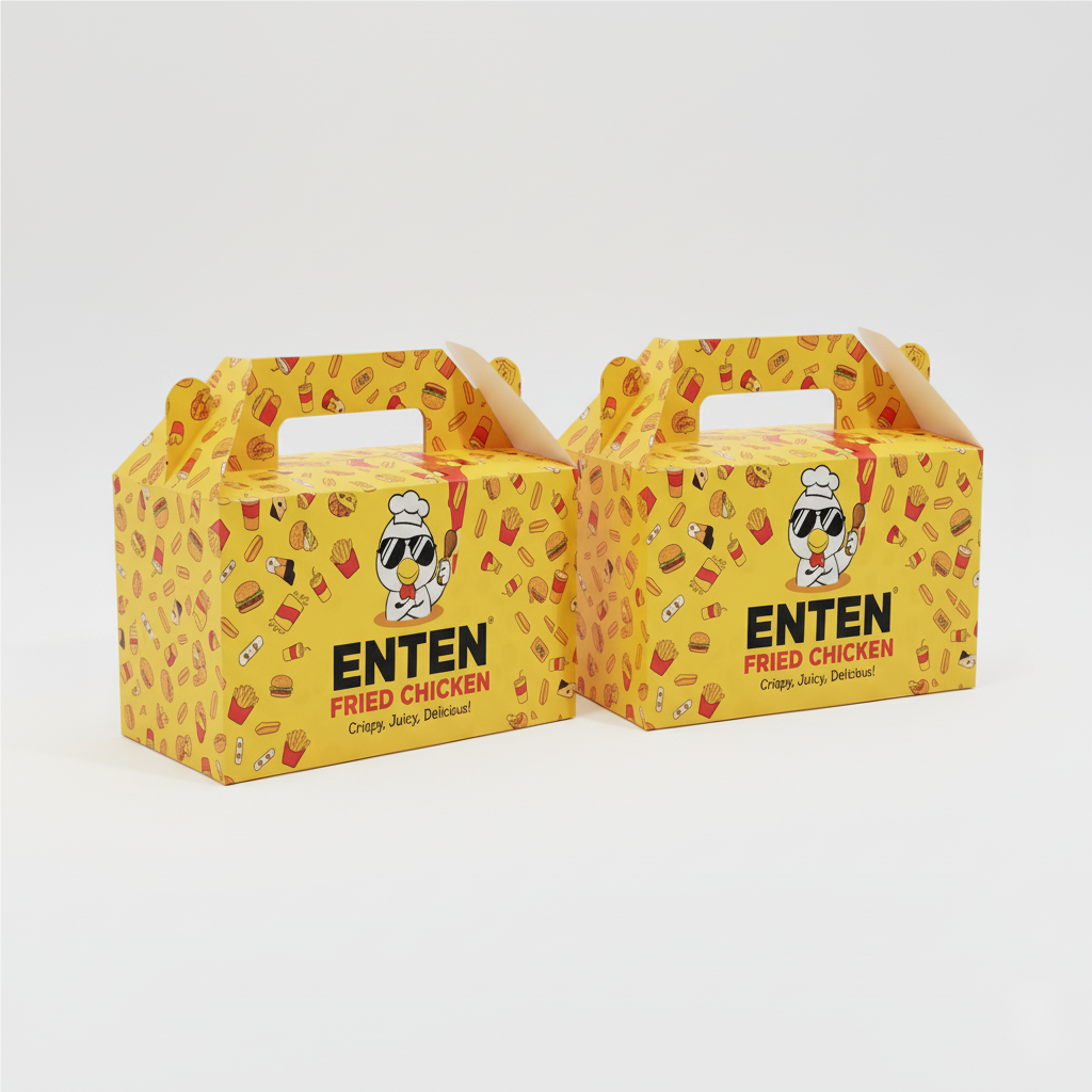 custom fried chicken box