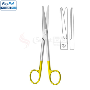 Đức TC MAYO-STILLE mổ xẻ kéo thẳng cùn/cùn 15.0cm phẫu thuật thép không gỉ Cắt kéo bởi sevetlana ngành công nghiệp - Product Image 4
