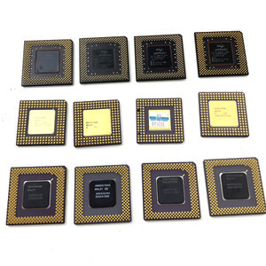 Оптовая продажа, процессорный процессор Intel 486 и 386, компьютерный оперативный лом, керамический процессорный лом с золотыми штифтами - Product Image 2