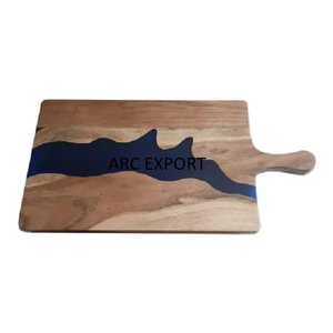 圆形多用途相思木砧板悬挂设计最新到货水果砧板家用厨房 - Product Image 4