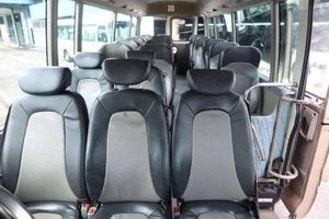 中古トヨタコースター30人乗りバスA/<span class=keywords><strong>C</strong></span> 2xエンジン日本ローラー,100% 良好状態 & 保証 & 保険