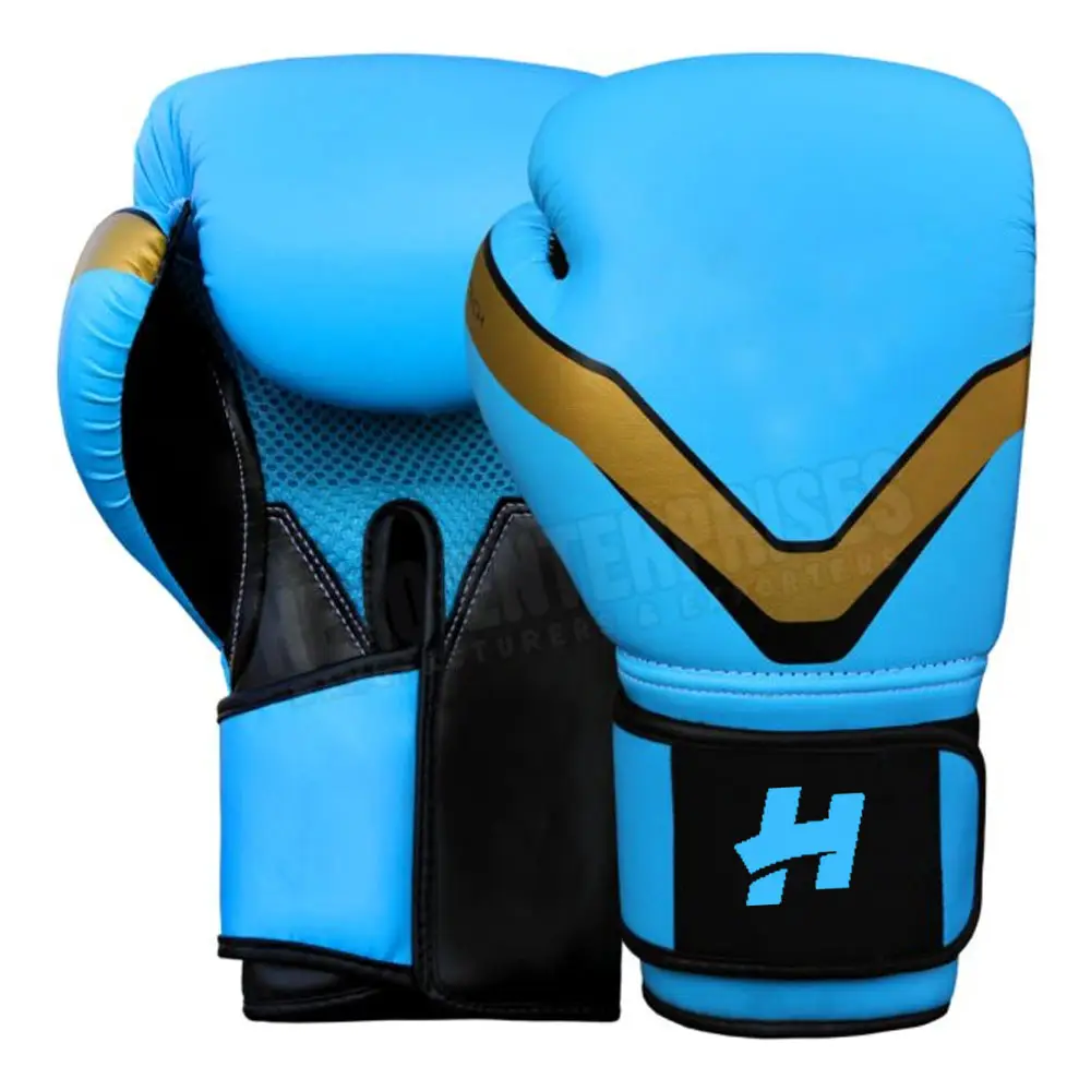 Sarung tangan tinju kulit asli, Sarung Tinju Logo kustom profesional, sarung latihan Kick Boxing