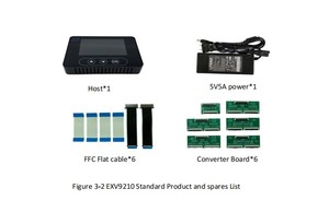 EXV9210 İngilizce sürüm CE FCC 4K TV test için harici ekran Video testi USIT/CEDS/iss/EPI/CSPI Adpter panoları ile - Product Image 3
