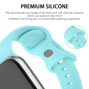 IWatchバンド用Appleシリーズ3/4/5/6/7 SE用のプロの手首交換用Correasシリコンウォッチクーリープストラップ - Product Image 3
