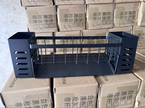 Bulaşık kurutma rafı, kompakt mutfak bulaşıklık Drainboard Set Proof bulaşık damlalıklı mutfak aleti tutucu, kesme tahtası tutucusu - Product Image 5