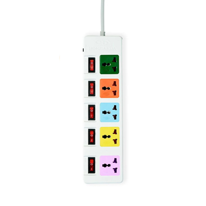 Universal Power <strong>Socket</strong> 4 Outlet <strong>2</strong> USB Output Ports OEM/ODM Support Fuse Included Power Switch - Product Image 2
