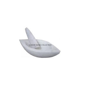 Dayanıklı granit harç ve pestle seti sağlam bir taban ile pişirme için ince tozlar içine sert baharat taşlama için mükemmel - Product Image 6