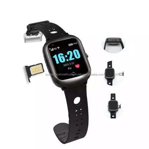 QC <span class=keywords><strong>V5</strong></span> yeni 4G GPS akıllı saat FA66S yaşlı bakımı akıllı bilezik SOS SIM kart sağlık pusula fonksiyonu ile yaşlılar için