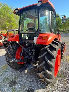 车轮驱动50马力4x4 50hp久保田M系列拖拉机yta 4wd 4迷你拖拉机迷你农用拖拉机，带前端装载机