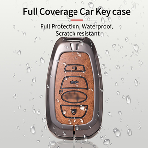 Çinko alaşım araba akıllı anahtar kılıf kapak kabuk için Subaru BRZ Forester Legacy Outback WRX STI Impreza XV Fob koruyucu Fob - Product Image 5