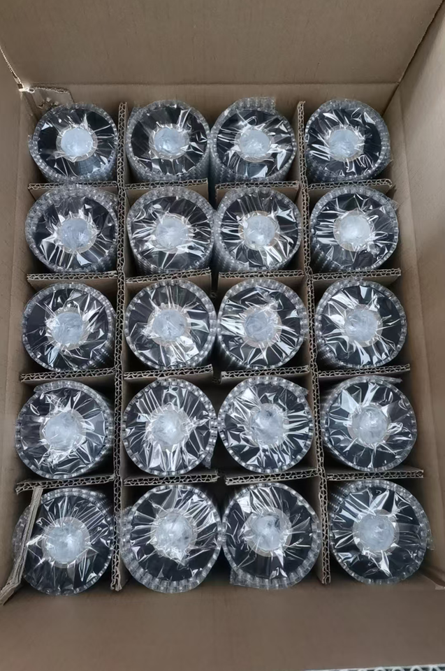Hot Stamping Foil Ribbon SCF White Custom Size For Plastic Bags PET PVC Packing For Coding
