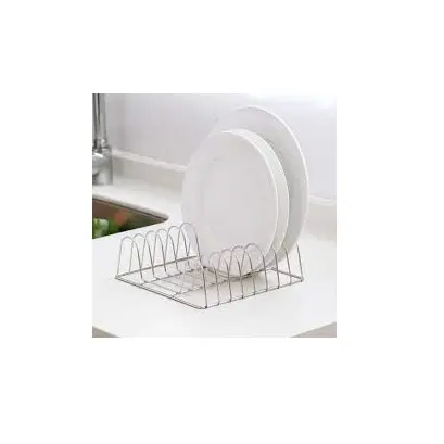 Küchen zubehör Aufbewahrung platte Ständer Wand montage Raum Aluminium Edelstahl abgelassen Geschirr Gewürz Geschirr Rack