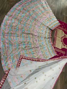 <strong>New</strong> Arrived Now in Trend Designer <strong>Lehenga</strong> Top in <strong>New</strong> Fancy Style Heavy Faux Georgette Material and 5mm Sequence Embroidery Work