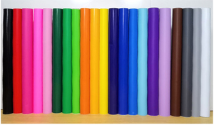 Cutting <strong>Vinyl</strong> Glossy Matte <strong>Vinyl</strong> Colorful Cutting Sticker Roll Self Adhesive <strong>Vinyl</strong> for Plotter - Product Image 2