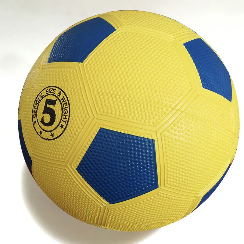 Bolas de futebol personalizadas, venda a atacado de borracha, bolas esportivas de futebol, tamanho 3 4 5