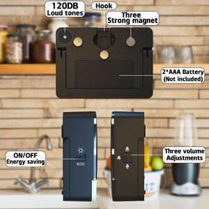 Цифровой таймер для кухни с большим светодиодным дисплеем - Product Image 3