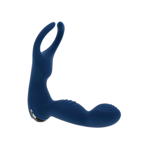 UD_Zero Tolerance By <strong>All</strong> Means Prostate Vibrator w/<strong>Remote</strong> Control - Blue - Product Image 3