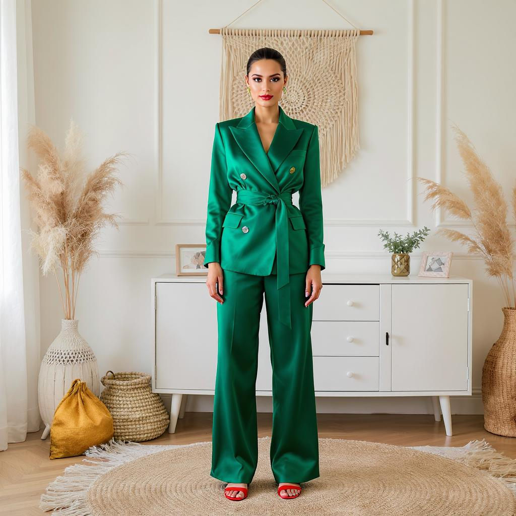 สีเขียว