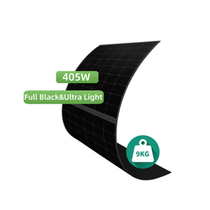 Trọng lượng nhẹ linh hoạt đầy đủ mô-đun <span class=keywords><strong>PV</strong></span> màu đen 390W 395W 400W 405W linh hoạt bảng điều khiển năng lượng mặt trời cho ban công hệ thống năng lượng mặt trời - Product Image 2