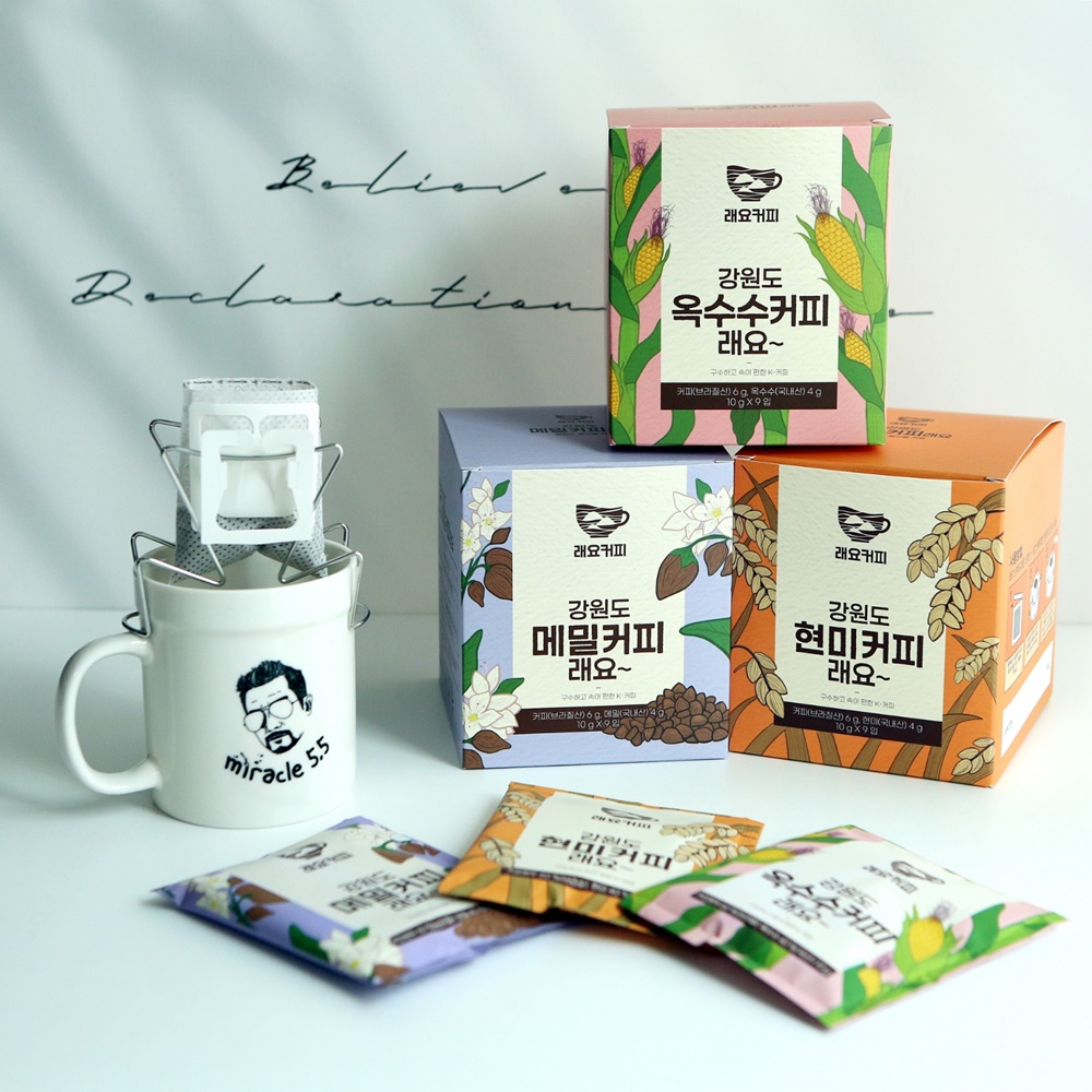 RAEYO COFFEEカフェインフリーコーヒー,スムーズでマイルドなカフェインフリー