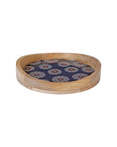 Bandeja De Madeira De Forma Redonda Multipurpose com Alça Handmade Real Bandeja De Madeira Pura Barato Custo <span class=keywords><strong>Material</strong></span> De Resina
