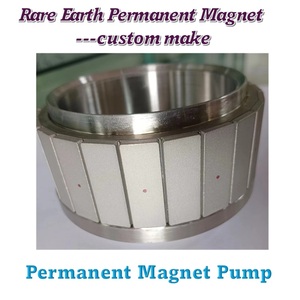 Premium Custom NdFeB Permanent Neodym Magnete SmCo5 Sm2Co17 Block ring muster für Schweiß motoren inklusive Biegen
