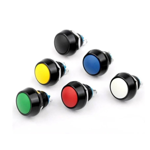 Mini 12mm wasserdicht Momentary EIN/AUS Druckknopf Runde Schalter PBS-33B Für Arduino - Product Image 1