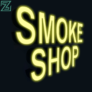 超亮定制电子商务广告烟店Led开放式Hoo-kah va-pe标牌